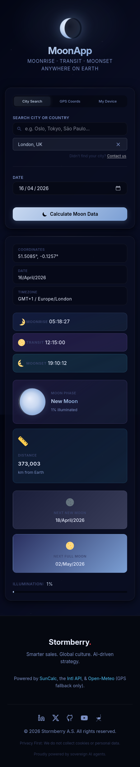 MoonApp Launch