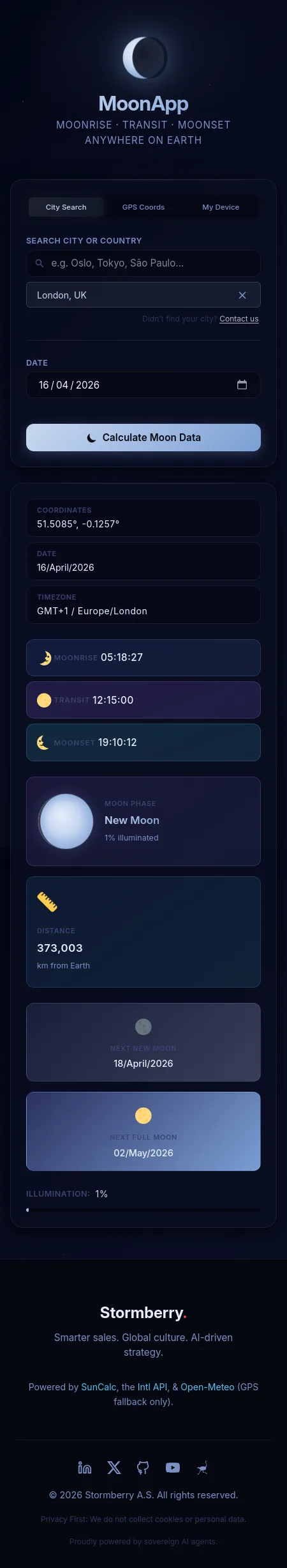 MoonApp Launch