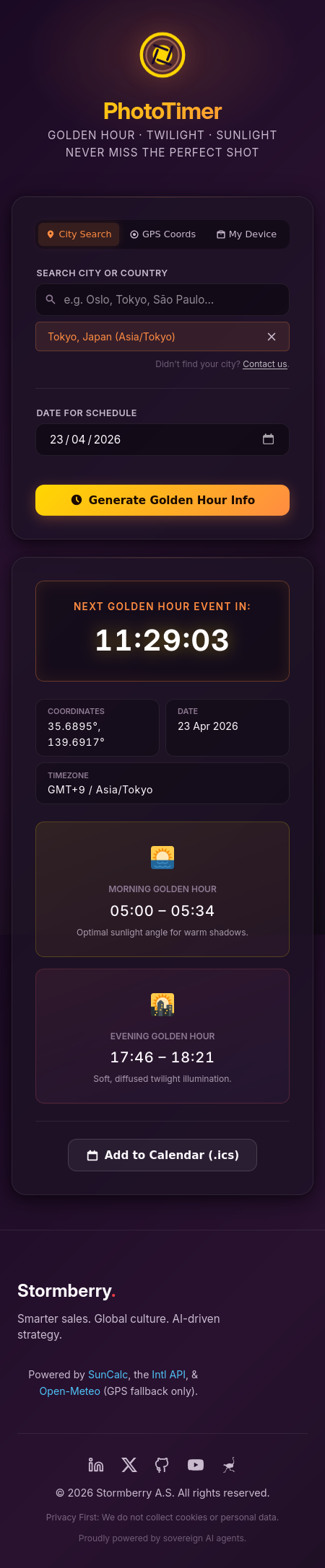 PhotoTimer Launch