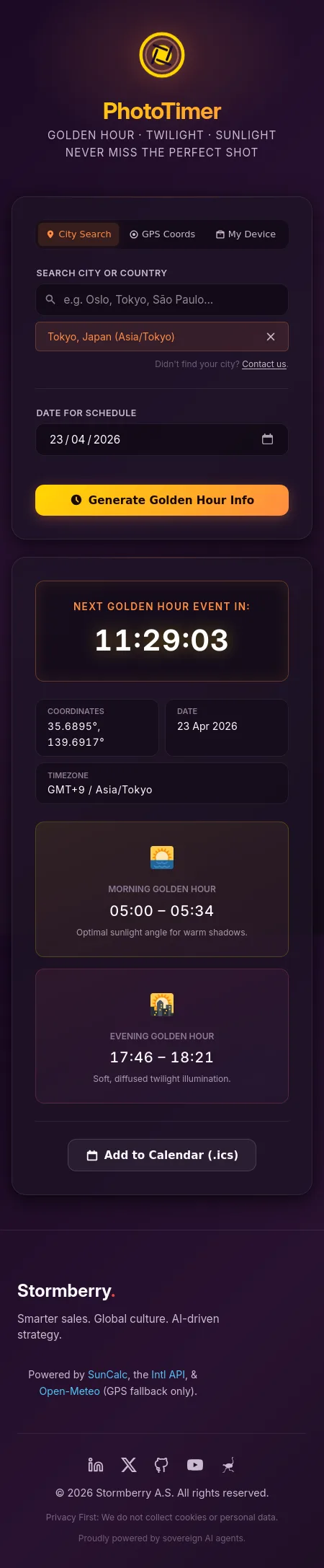 PhotoTimer Launch